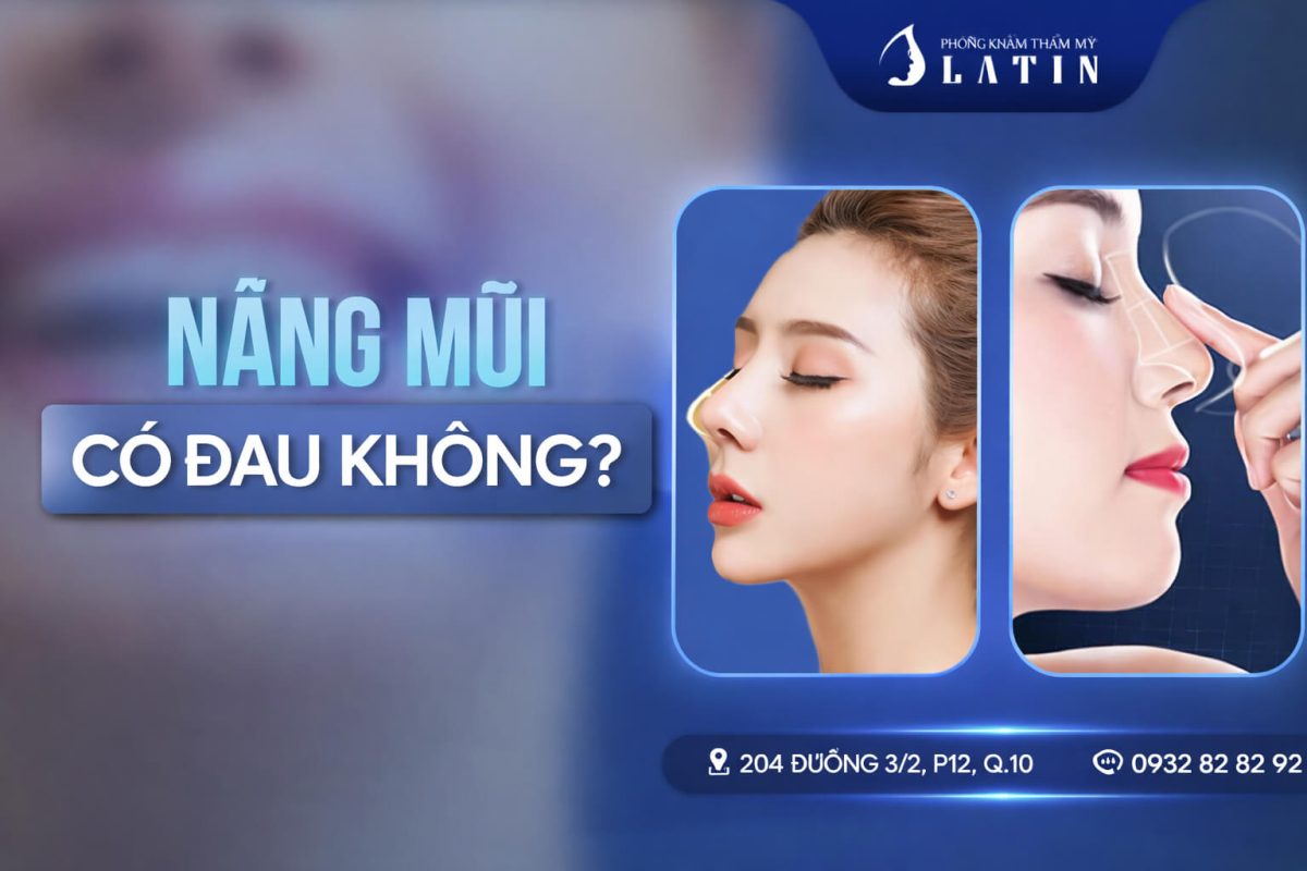 Nâng mũi có đau không